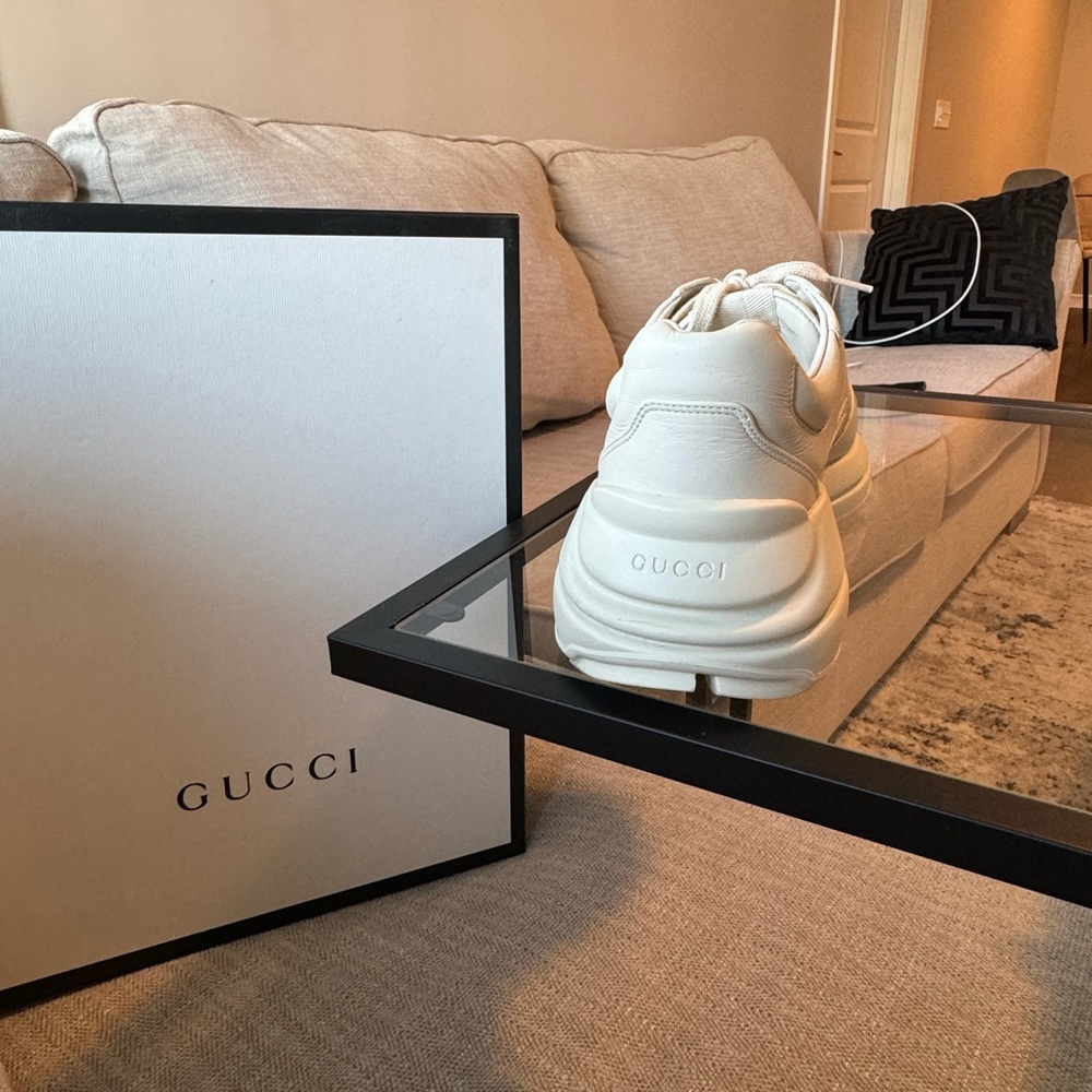 Gucci Rhyton Sneakers - White - Picture 4 of 8